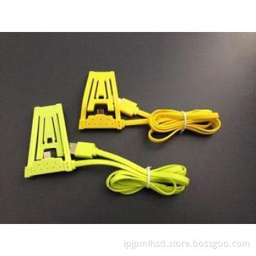 High Speed Charging Micro Usb Cable Yellow For Samsung Gala